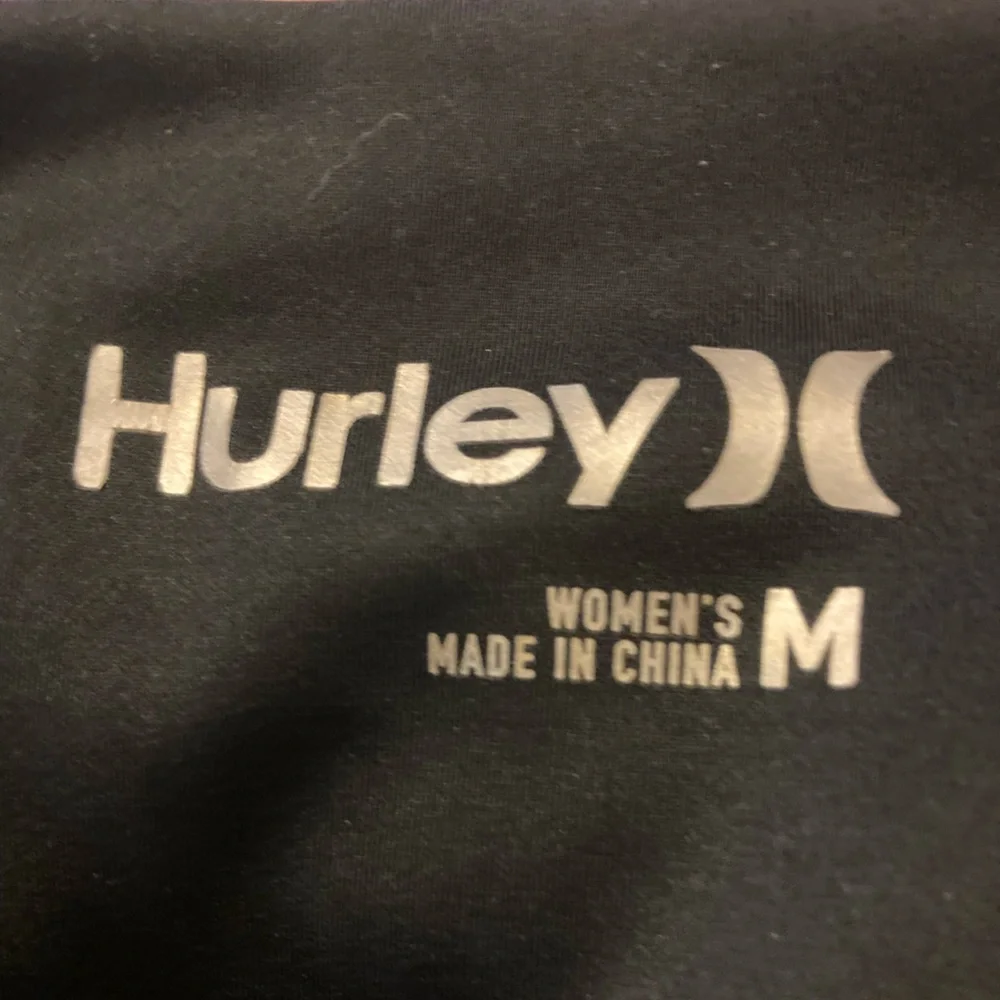 Hurley Black Wide Waistband Pocket Leggings Woman’s Size Medium - Picture 4 of 4
